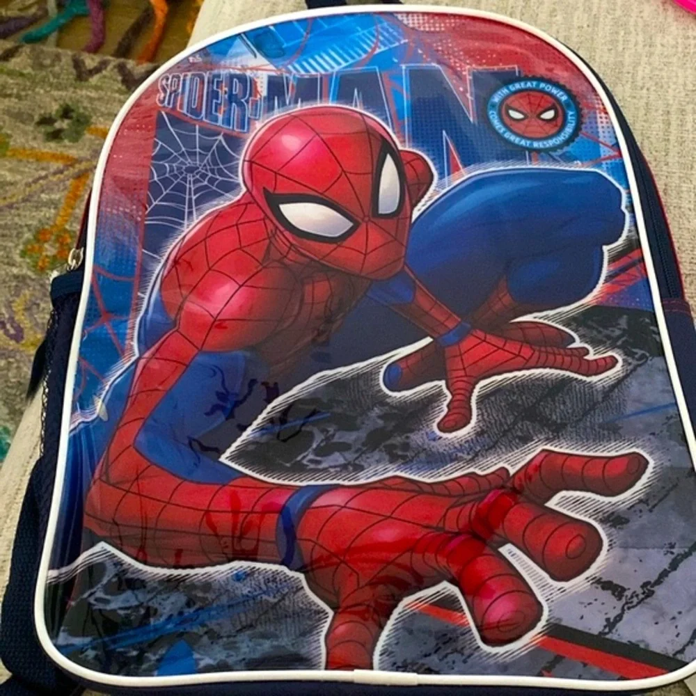 NWT Marvel Avengers Spider-Man Graphic Backpack